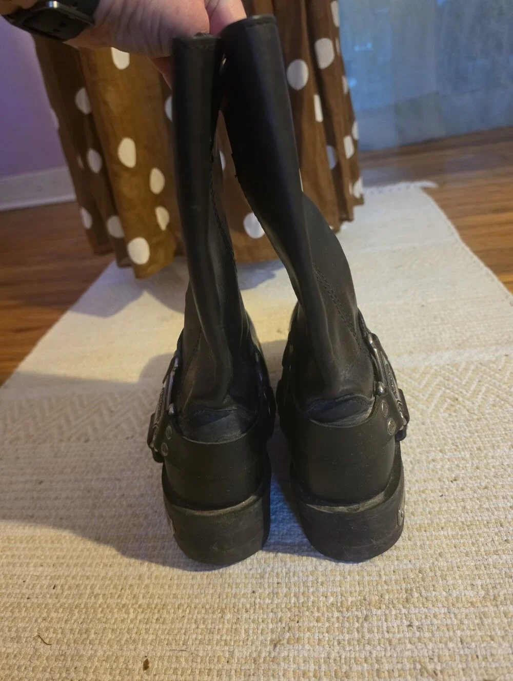 Vintage Harley-Davidson -'Mega LeatherMotorcycle Boots